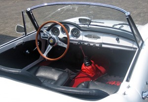 Cabrio Giulietta Spider, das von Pininfarina gebaut wurde