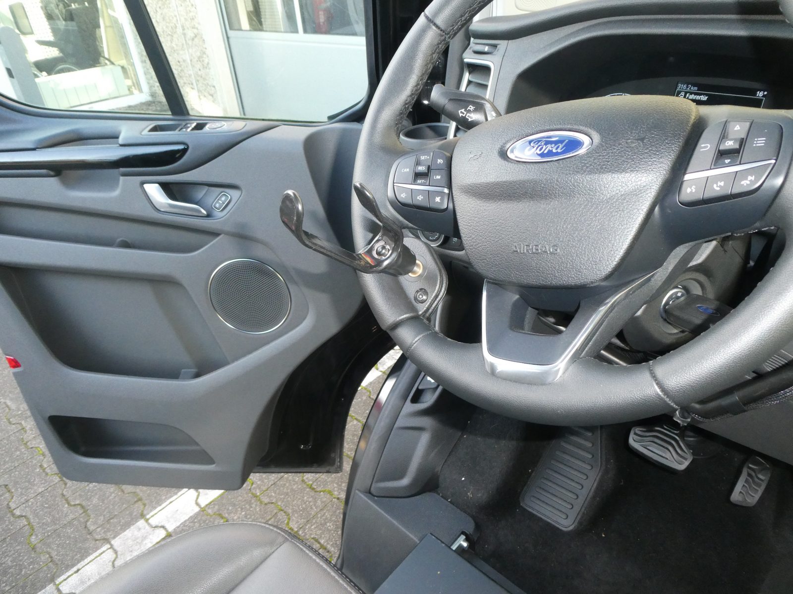 OMAC Multiflexboard Bettverlängerung Für Ford Tourneo Custom V710 2023-2025 - 3-teiliges Set